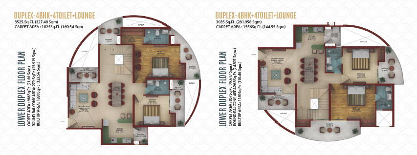 Samridhi Luxuriya Avenue floor plan 