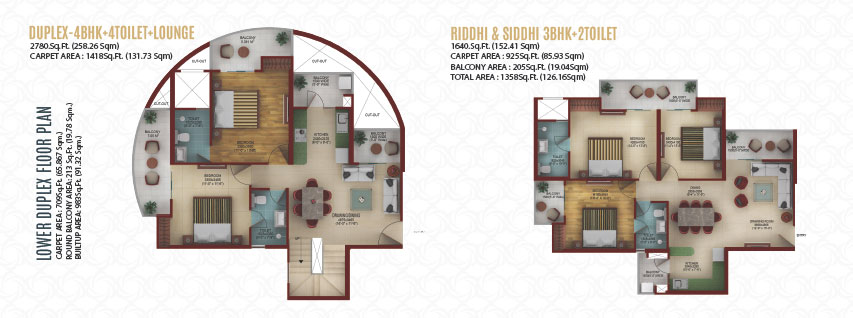 Samridhi Luxuriya Avenue floor plan 